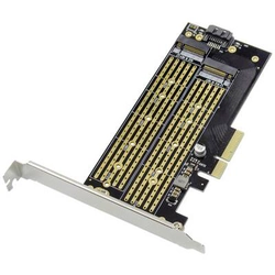 Digitus DS-33172 2 + 1 port PCI Express x8 adaptérová karta pro M.2 SSD PCIe