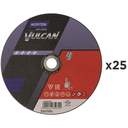 Norton Vulcan A46T Inox stainless steel sanding disc 230 x 22.23 mm (25 pieces)