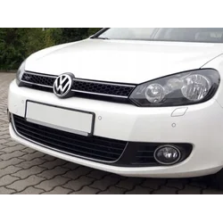 VW GOLF VI - Bumper strips CHROME GRILL Dummy