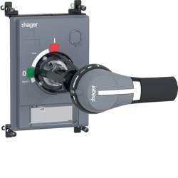 Door coupling handle for switchgear Hager HXW031H