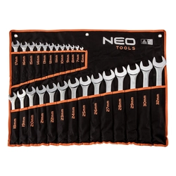 Combination wrenches 6-32 mm, set of 26 pcsNeo
