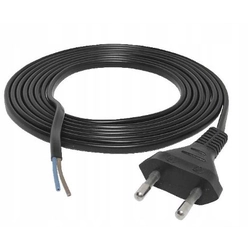 Cable with a BLACK flat plug 1.5m