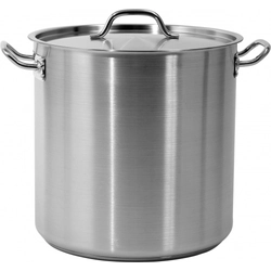 Stainless steel pot, dia. 36cm 36.6L + lid
