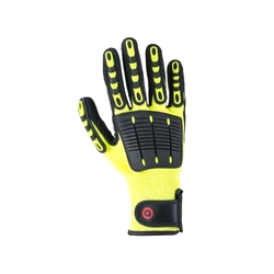 Yellow SCUDO anti-cut mechanical gloves Size: 8