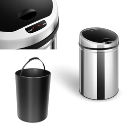 Automatic waste bin, waste bin with motion sensor, range 30 cm 30 L