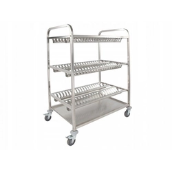 Drip trolley for dishes 3 shelf INVEST HORECA WT-A103101