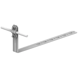 Adjustable roof bracket, straight, Z-screw L=42cm,H=9,6cm /OG/ TYPE AN-26KL/OG/-N