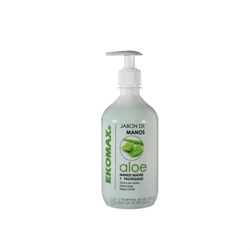 Liquid soap with Aloe Vera extract, provided with pump / dispenser, 0.5 liters