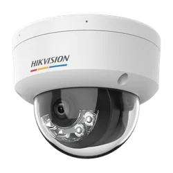 IP surveillance camera, ColorVu, Dual Light, 6MP, lens 2.8mm, IR 30m, WL 30m, Mic, PoE, IK08 - HIKVISION DS-2CD1167G2H-LIU