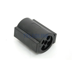 End connector (Jackmoon), sealing for 40 mm pipe, holes: 5x10 mm