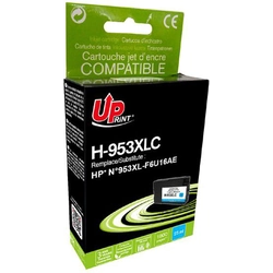 UPrint ink compatible ink with F6U16AE, HP 953XL, cyan (H-953XLC)