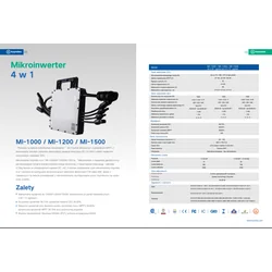 Hoymiles MI Microinverter 1200 1P