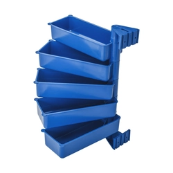 Rotary containers PIVOT PIVOT 5 blue