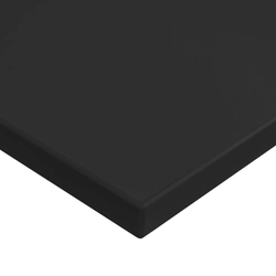 Universal table top 138x80 cm BLACK