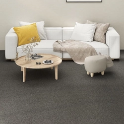 Carpet floor tiles, 16 pcs., 4 m², 25x100 cm, gray
