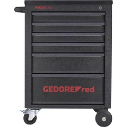 MECHANIC tool trolley - 6 drawers, black, matt Gedore RED R20152006 3300012