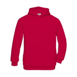 B&C Children's hooded sweatshirt Hooded / kids Size: 5/6 (110/116), Color: raspberry