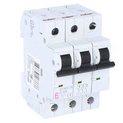 ETIMAT circuit breaker 10 3p C63A 6kA