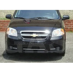 Chevrolet Aveo - Chrome grill strips, dummy bumper Tuning