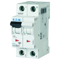 Circuit breaker 6kA PL6-C4/1N