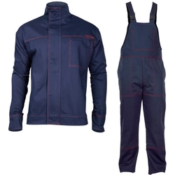 Lahti Pro Welding protective clothing reinforced with cuffs XXL set performance level C (L4140635)