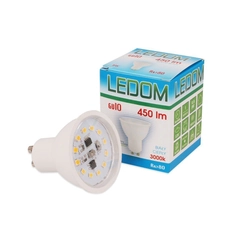 LEDOM® GU10 220-240V 5W 450lm 3000K