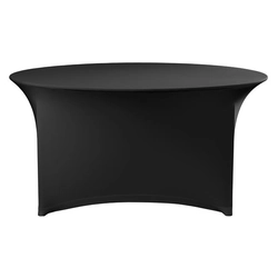 Round tablecloth Symposium black