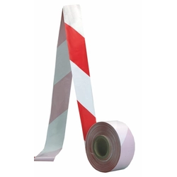 Tape red-white barrier 500 m