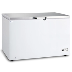 A + energy-saving chest freezer up to -26C LED 354L