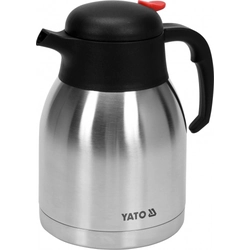 Double-walled table thermos with a 1.5L button