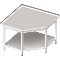 Wall table, corner 600x600x850 mm