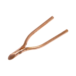 Precision slanted copper tip