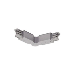 Flexible connector for 3-phase surface-mounted rail, silver SLV 175104
