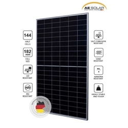 solar panel AURORA AE MD-144 550W, 35 mm frame