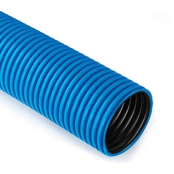 Corrugated pipe QRK 50/25 FLEX blue (25mb) (DVR)