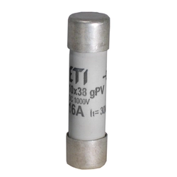 Eti-Polam Cylindrical fuse link CH10x38 16A PV 10x38mm 002625107