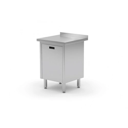 Stainless steel cabinet with a swing container 43x70x85 | Polgast