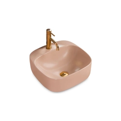 Rea Luiza 42 Beige Mat countertop washbasin - additional 5% DISCOUNT for REA5 code