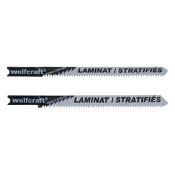 3 Wolfcraft saw blades - U-handle, for laminate, panels