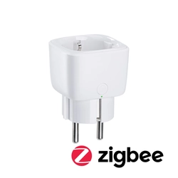 P 50131 Socket Smart Home Zigbee Smart Plug for Euro and Schuko plug white - PAULMANN