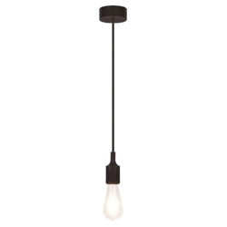 Lampa wisząca zwis Rabalux Roxy 1x60W E27 czarny 1412