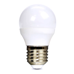 Solight LED bulb, miniglobe, 6W, E27, 6000K, 510lm, WZ419-1