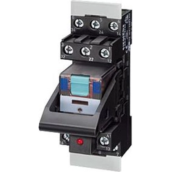 Siemens Industrial relay 3P 24V DC with LED 3,5mm pinning (LZS:PT3A5L24)