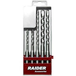 Raider (accessory) drill bits percussion drill set ø5-10mm SDS-plus 5 set pcs