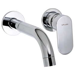 Valvex Tube washbasin mixer chrome