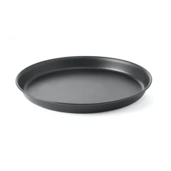 600x25mm bandeja para hornear pizza de acero azul