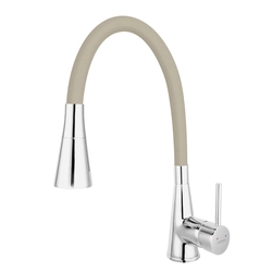 Sink faucet Ferro Zumba II, beige, flexible