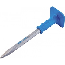 Traditional masonry punch with a cover, Length: 500mm