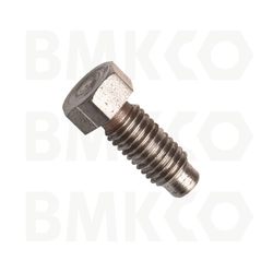 Din 561b, set screw (push-in) with small hexagon head and pin, steel 22h (8.8), without surface treatment, m16x60