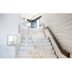 White tiles for stairs 120x30 MARBLE Semi-gloss Satin